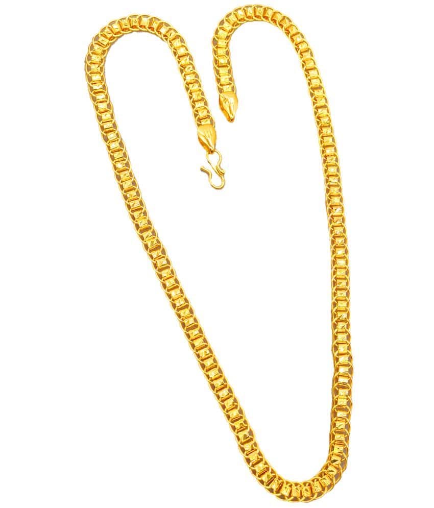 JIPPA Gold Plated Chain ( Set of 1 )