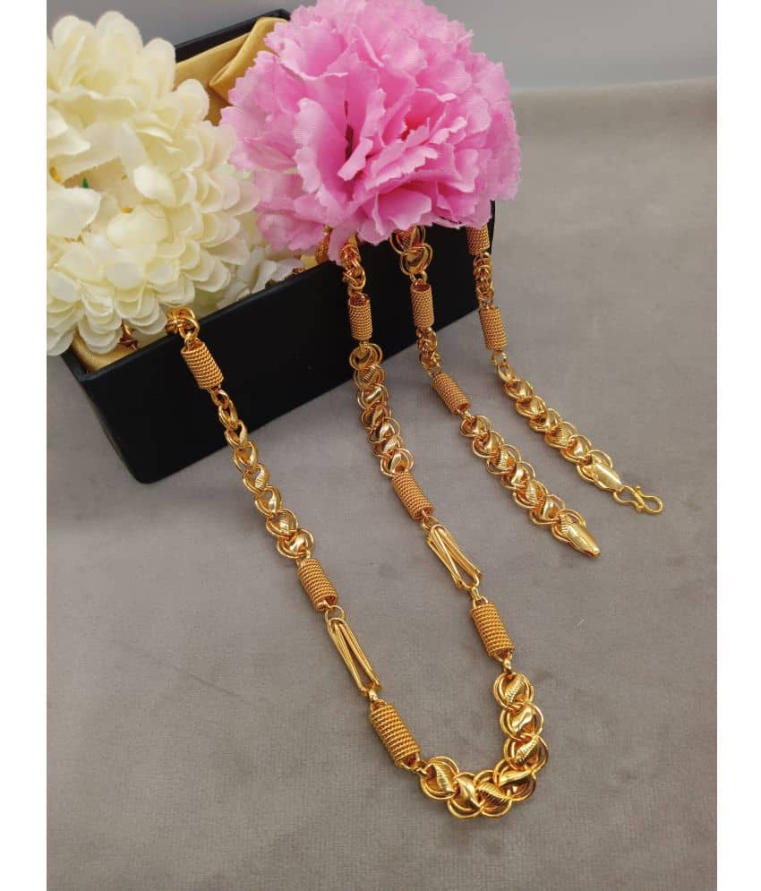 JIPPA Gold Plated Chain ( Set of 1 )