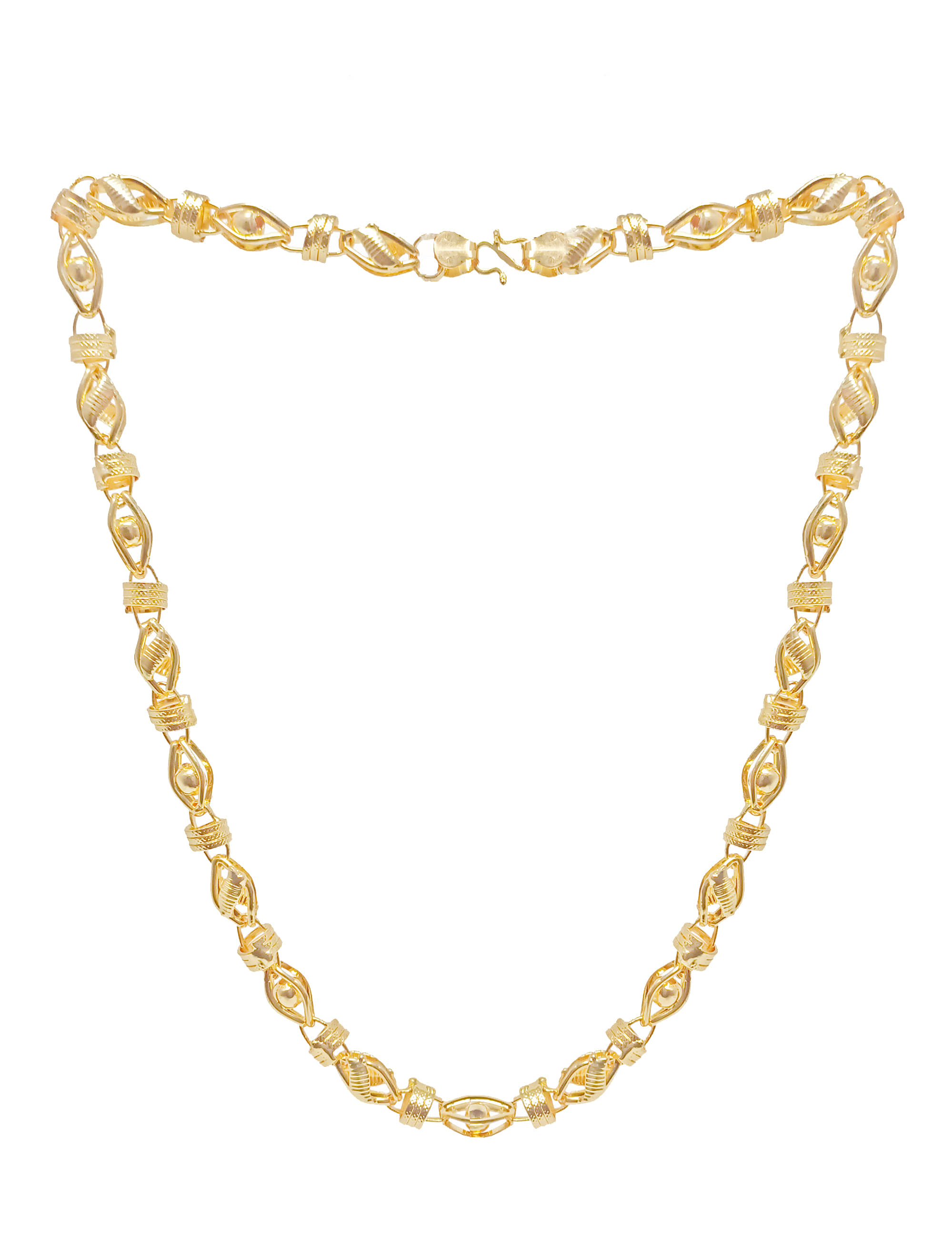 JIPPA Gold Plated Chain ( Set of 1 )