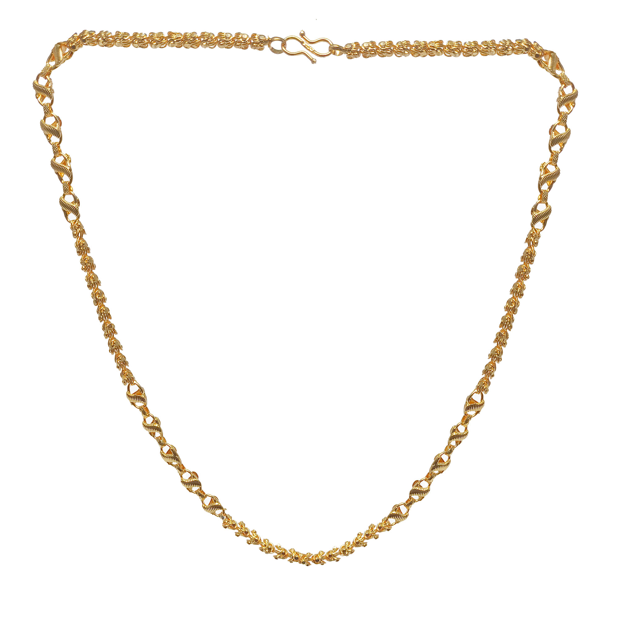     			JIPPA Gold Plated Chain ( Set of 1 )