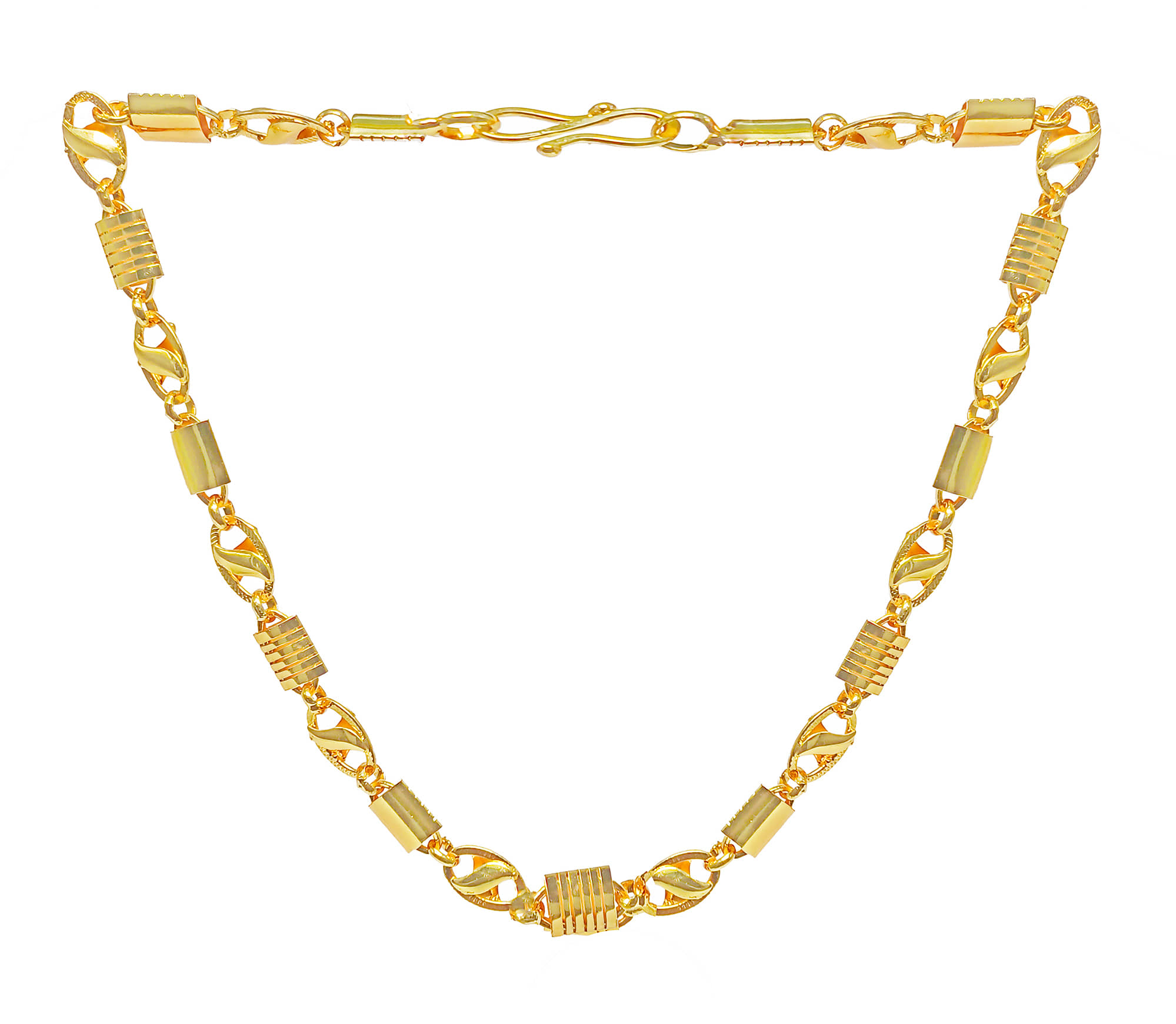JIPPA Gold Plated Chain ( Set of 1 )