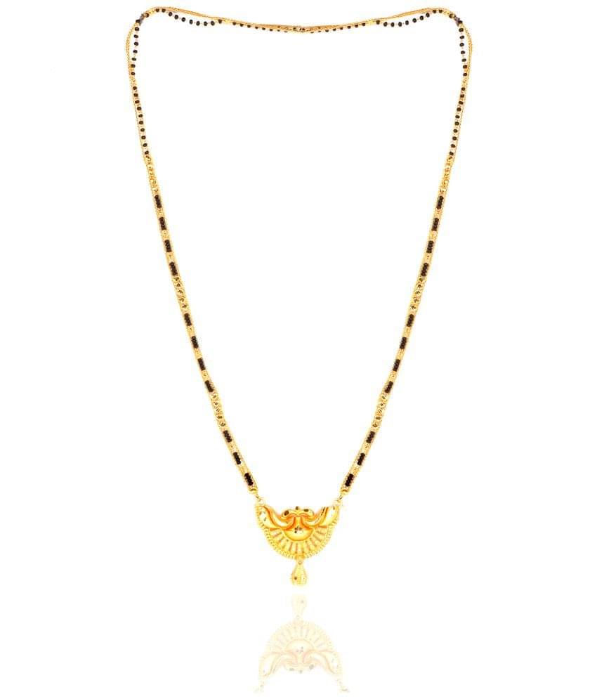     			JIPPA - Golden Mangalsutra ( Pack of 1 )