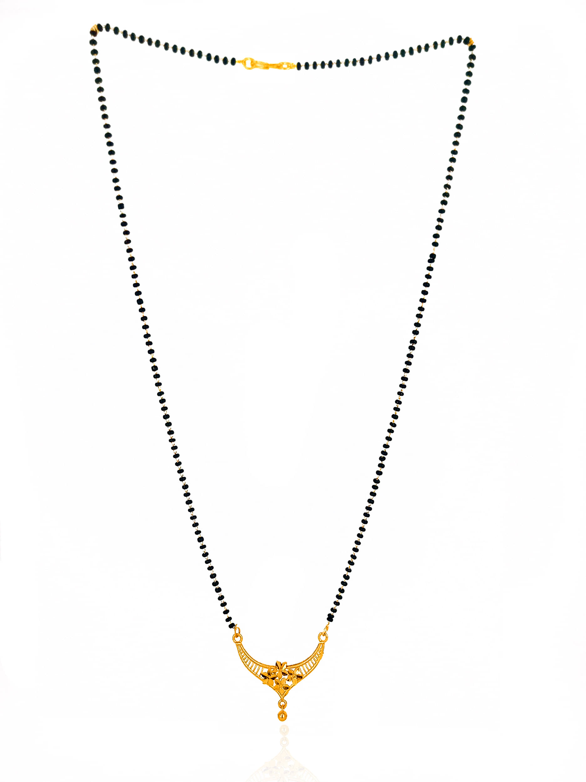 JIPPA - Golden Mangalsutra ( Pack of 1 )