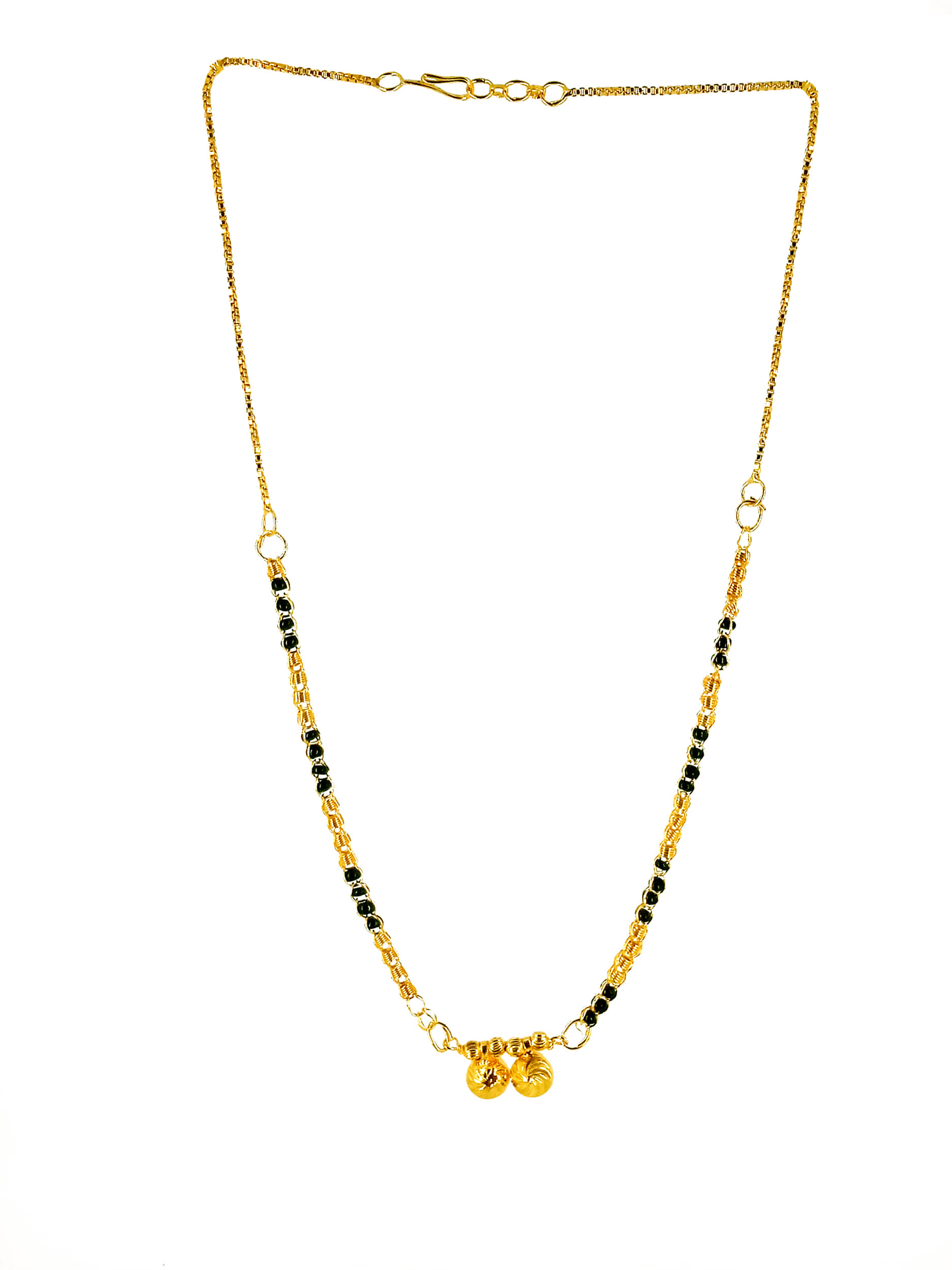 JIPPA - Golden Mangalsutra ( Pack of 1 )
