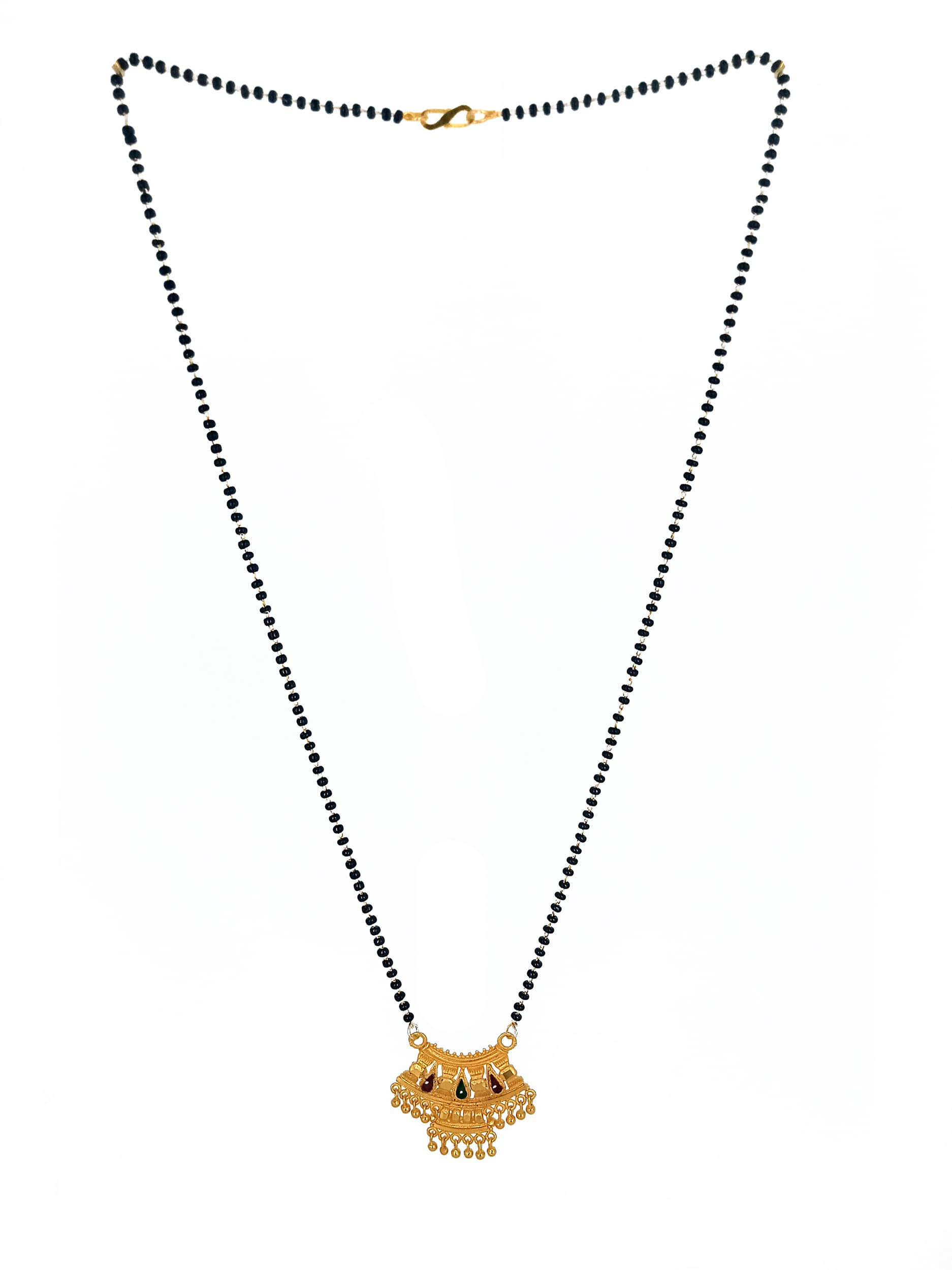 JIPPA - Golden Mangalsutra ( Pack of 1 )