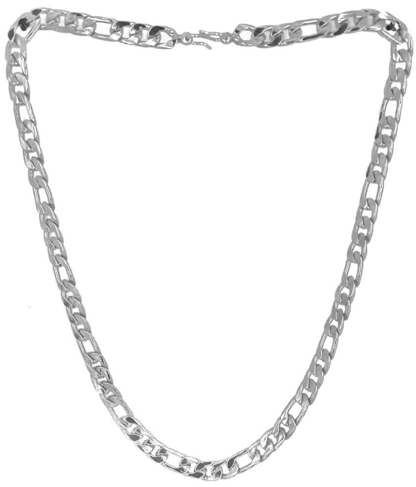 JIPPA Silver Plated Chain ( Set of 1 )