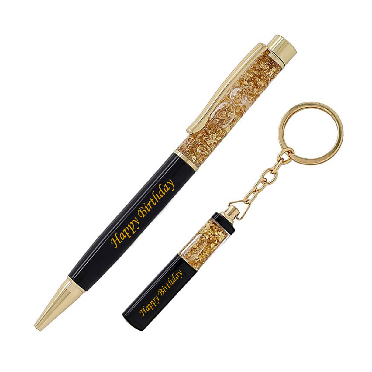 KK CROSI Happy Birthday Written Pen and Keychain Set - Stationery | Buy online on ZillyBuy