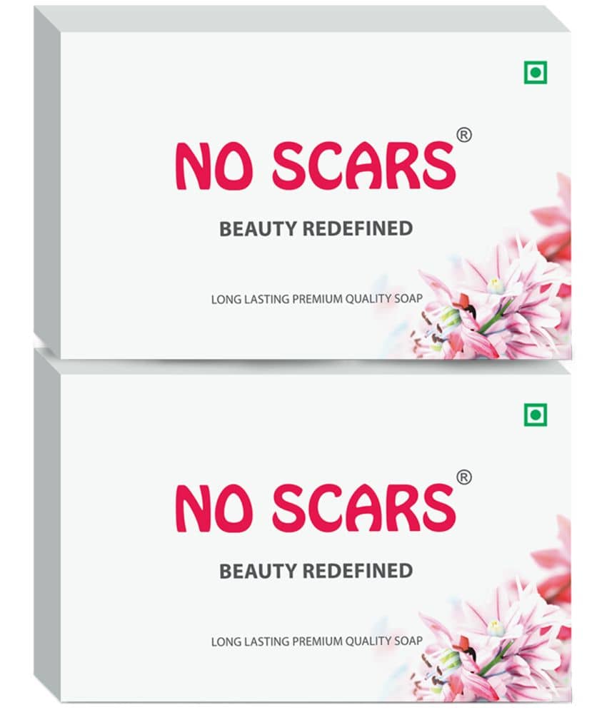 No Scars - Skin Whitening Bathing Bar for All Skin Type ( Pack of 2 )