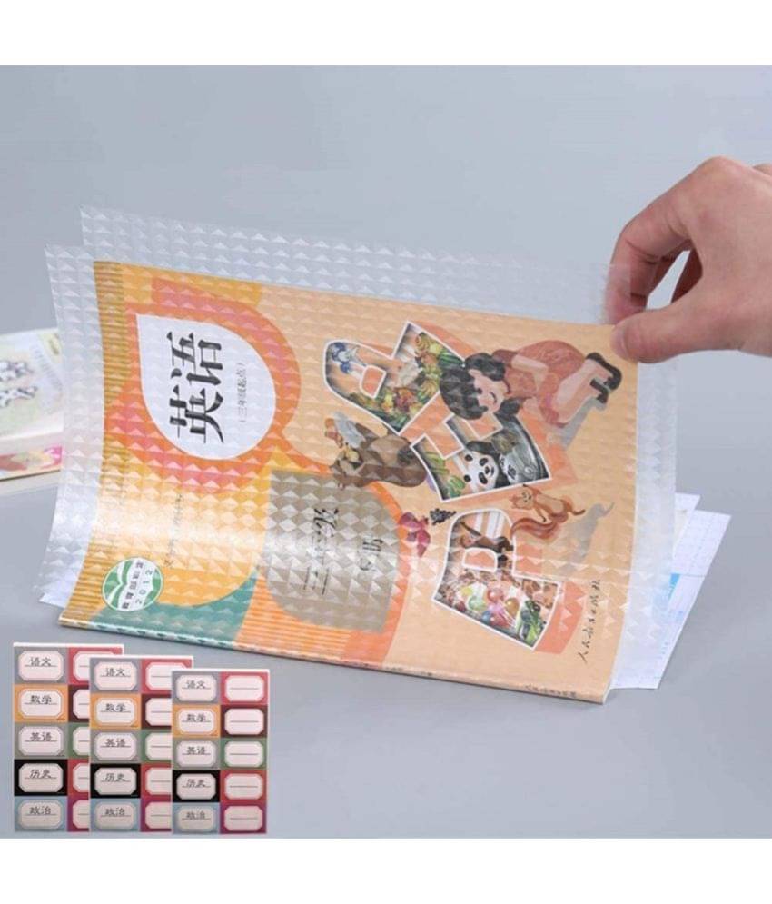 RAMDEV ENTERPRISE Transparent Paper Sticker Book Cover Film Matte for Craft 30 Pcs,Waterproof School Textbook Protective Case Cover Can Be Cut Self-Adhesive Book Cover Paper Sticker Book Film. RAMDEV ENTERPRISE Transparent Paper Sticker Book Cover Film Matte for Craft 30 Pcs,Waterproof School Textbook Protective Case Cover Can Be Cut Self-Adhesive Book Cover Paper Sticker Book Film.