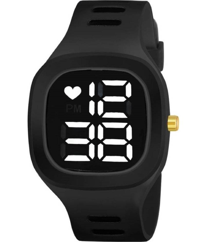 Renaissance Traders - Black Silicon Digital Men's Watch Renaissance Traders - Black Silicon Digital Men's Watch