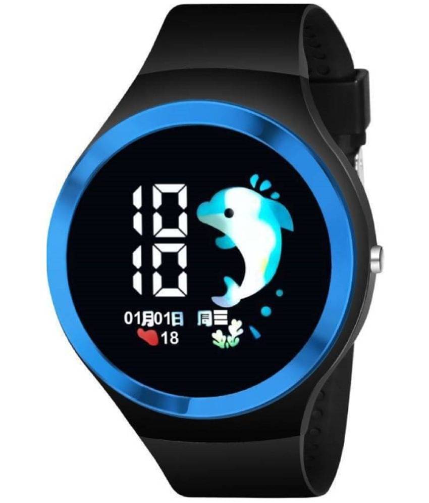 Renaissance Traders - Black Silicon Digital Men's Watch Renaissance Traders - Black Silicon Digital Men's Watch