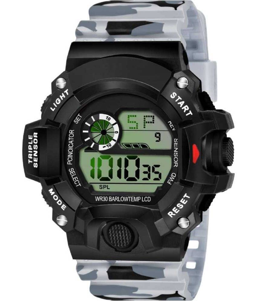     			Renaissance Traders - Multicolor PU Digital Men's Watch
