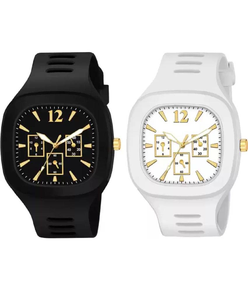 Renaissance Traders - Multicolor Silicon Analog Men's Watch Renaissance Traders - Multicolor Silicon Analog Men's Watch