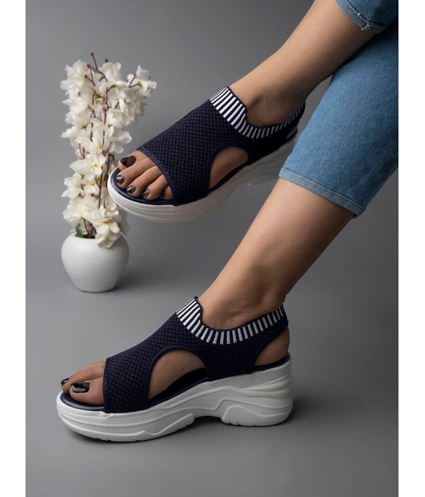 Shoetopia - Blue Women's Sandal Heels - Heels | Buy online on ZillyBuy