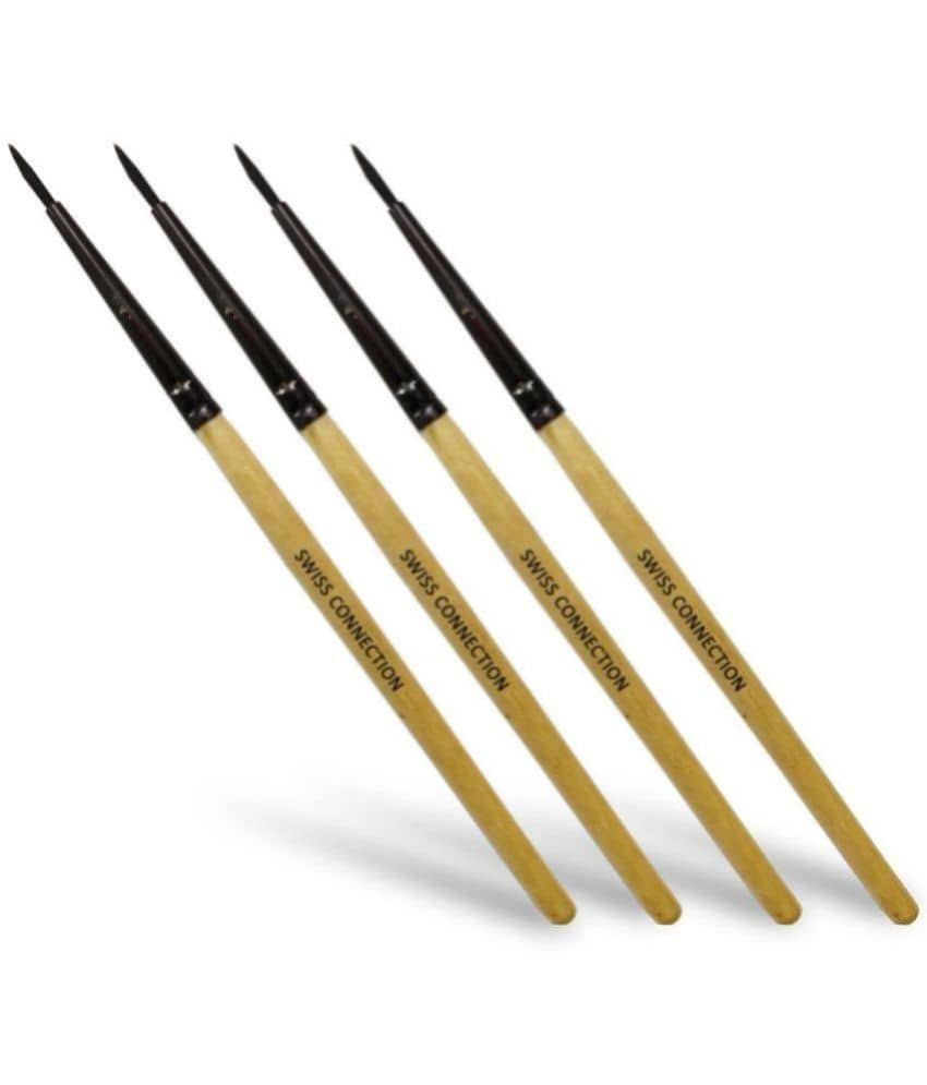 Swiss Connection - Bronze Natural Eye Liner Pencil ( Pack of 4 ) - Makeup - Eyes | Buy online on ZillyBuy