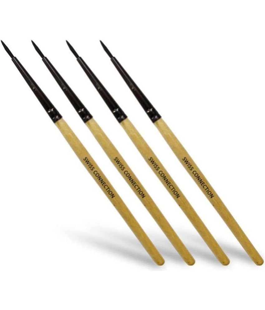 Swiss Connection - Bronze Natural Eye Liner Pencil ( Pack of 4 ) - Makeup - Eyes | Buy online on ZillyBuy