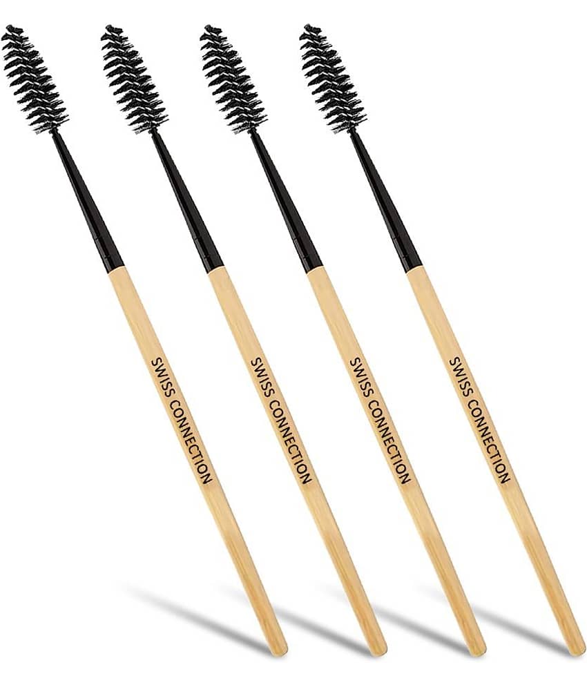 Swiss Connection Superior Quality Mascara Wooden Black Pack of 4 - Makeup - Eyes | Buy online on ZillyBuy