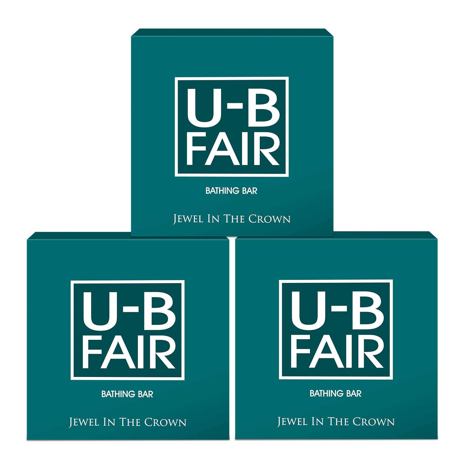    			U-B Fair - Skin Whitening Bathing Bar for All Skin Type ( Pack of 3 )