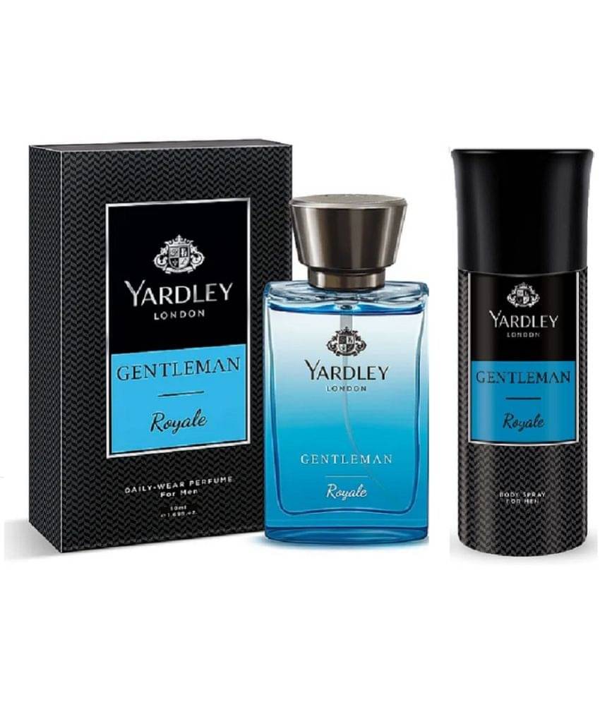 Yardley London - GENTLEMAN ROYALE PERFUME50 ml , ROYALE DEODORANT Eau De Parfum (EDP) For Men 200ML ( Pack of 2 ) Yardley London - GENTLEMAN ROYALE PERFUME50 ml , ROYALE DEODORANT Eau De Parfum (EDP) For Men 200ML ( Pack of 2 )