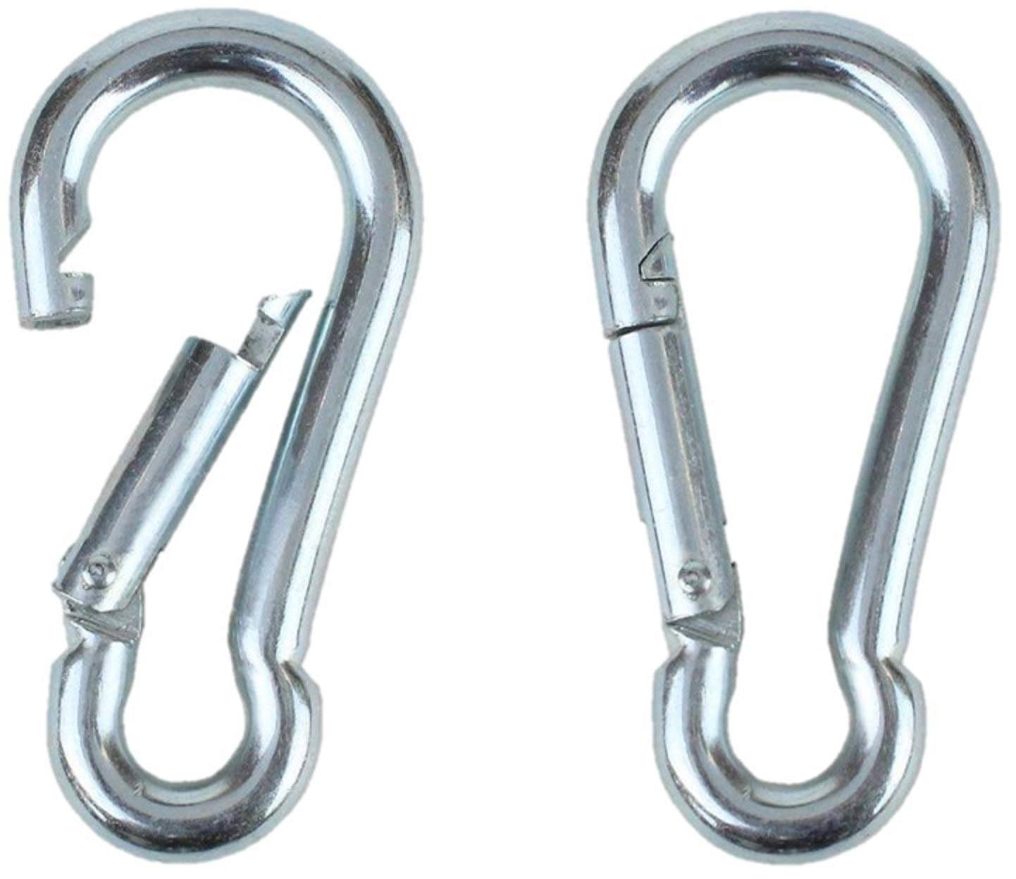 Spring Snap Hook Carabiner,Gym Locks & Gym Hooks 2pcs Spring Snap Hook Carabiner,Gym Locks & Gym Hooks 2pcs