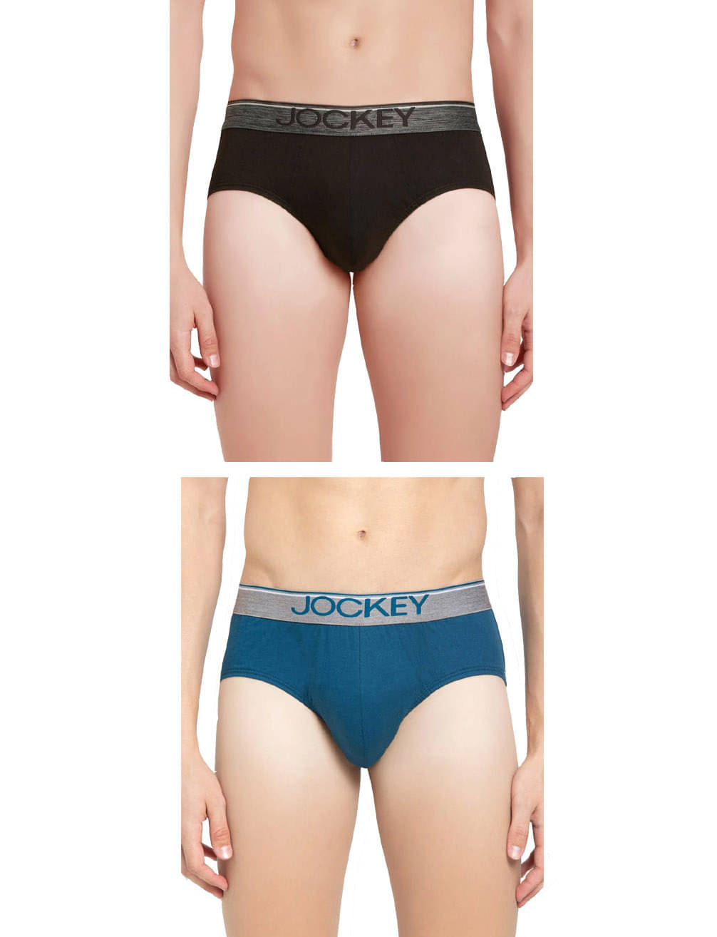 Jockey - Multicolor Cotton Men's Briefs ( Pack of 2 ) Jockey - Multicolor Cotton Men's Briefs ( Pack of 2 )