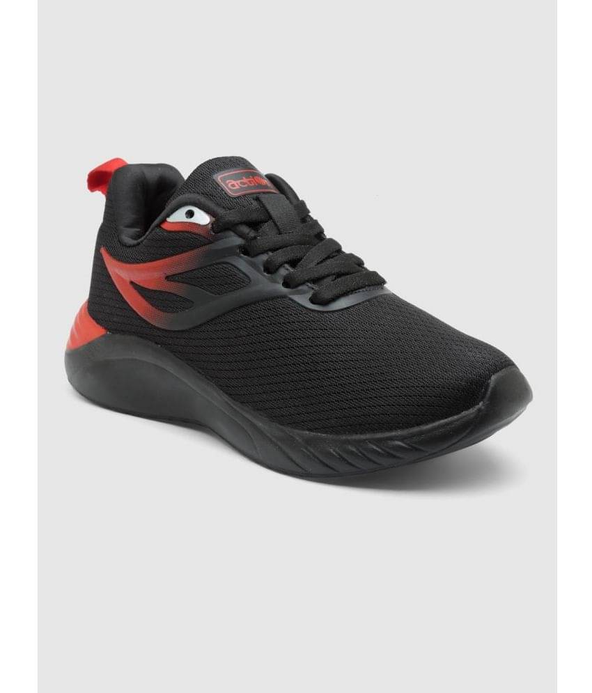     			Action - Black Boy's Running Shoes ( 1 Pair )