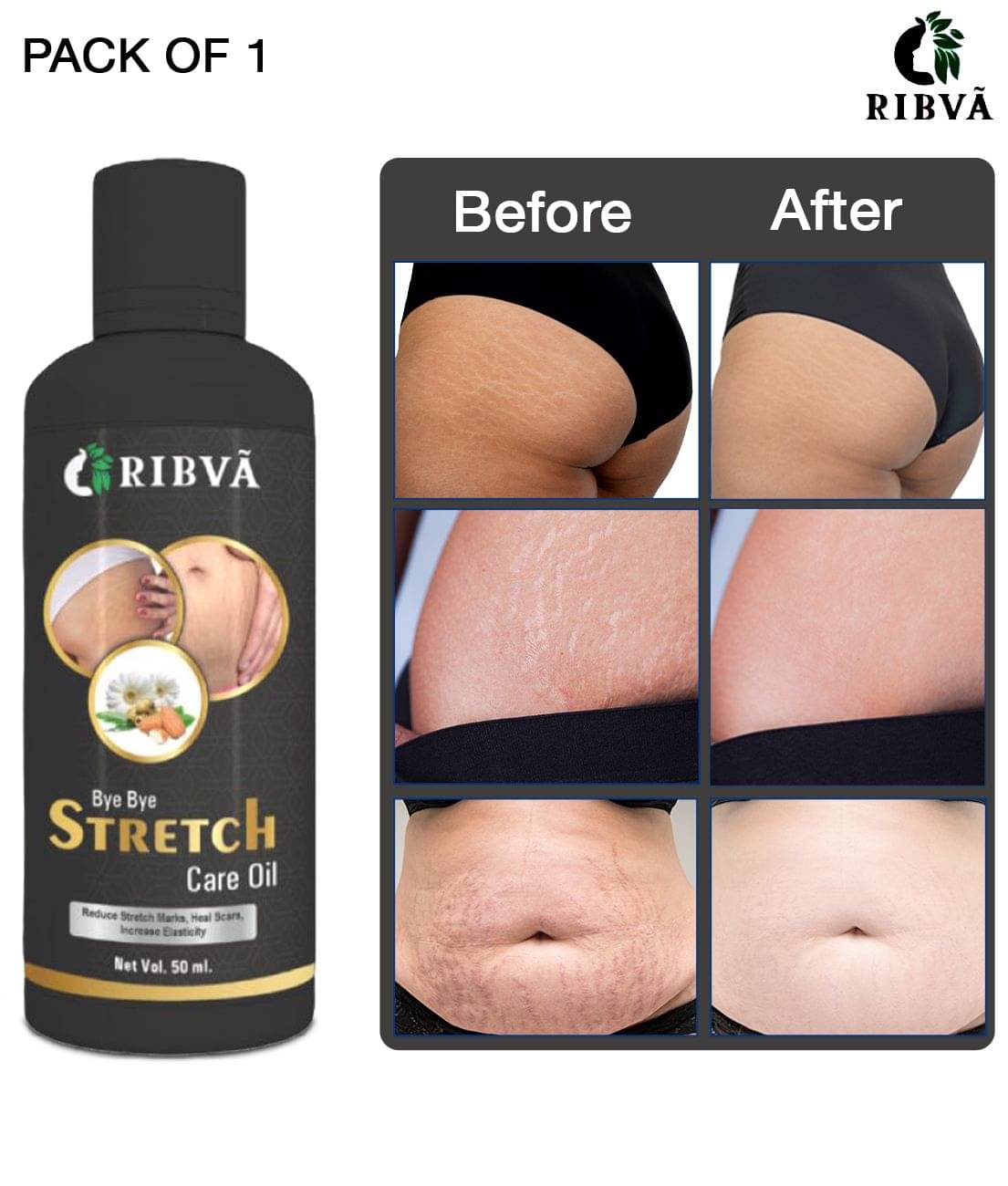     			RIBVA Shaping & Firming Oil 50 mL