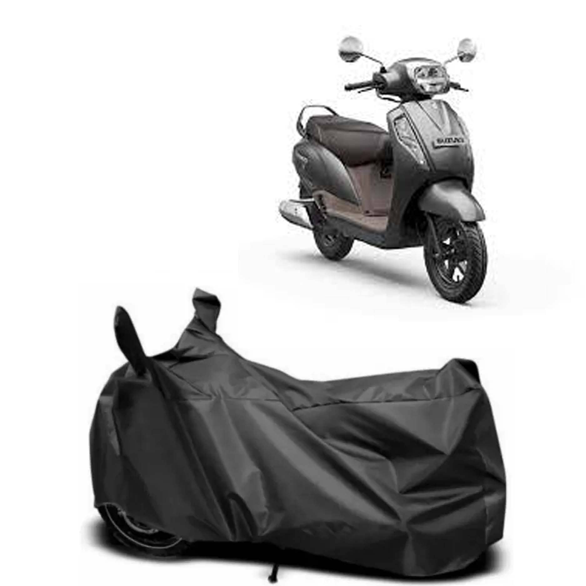 AutoRetail - Bike Body Cover for All Brands ( Pack of 1 ) , Black