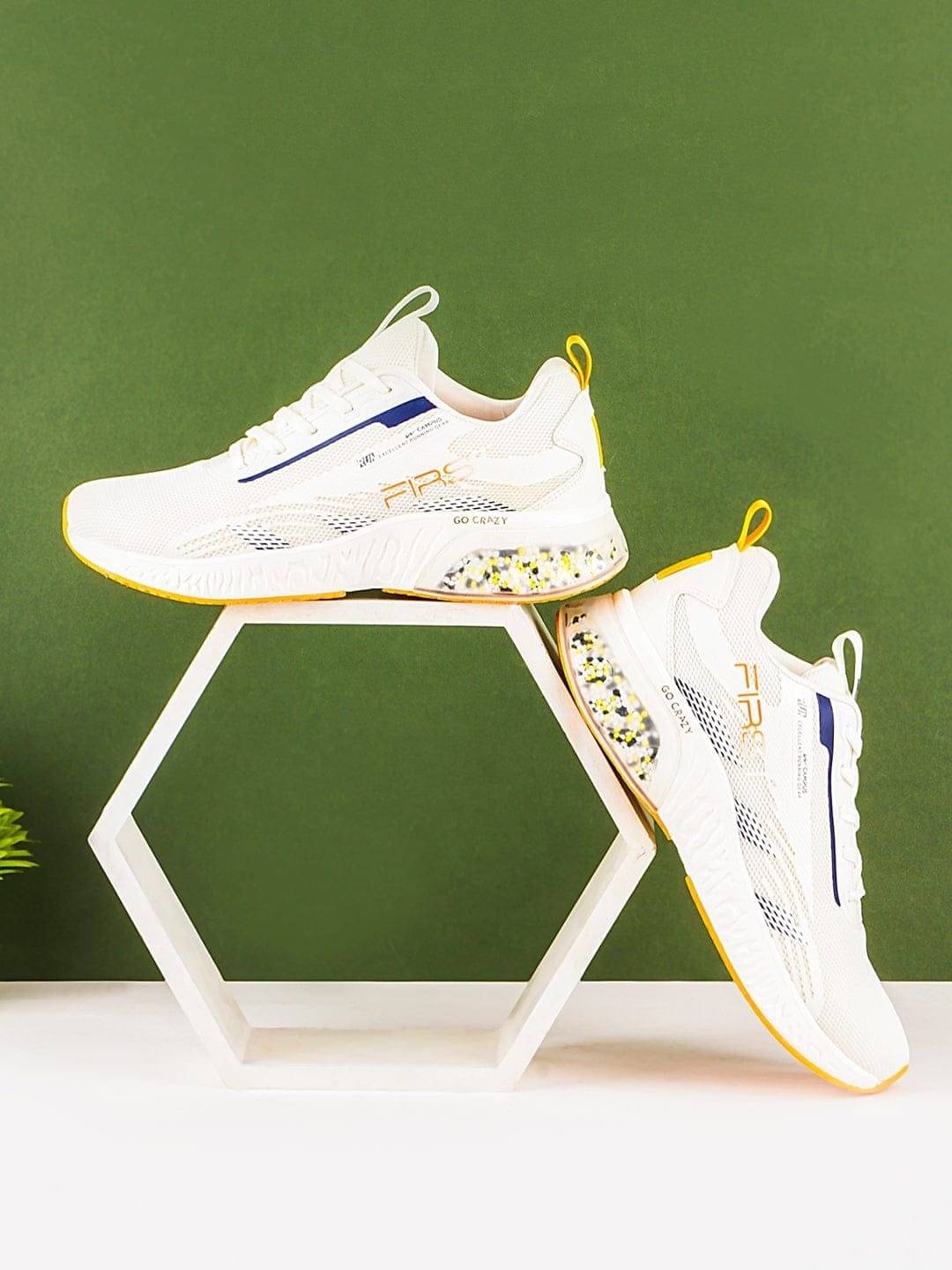     			Campus - FIRST Off White Men's Sports Running Shoes
