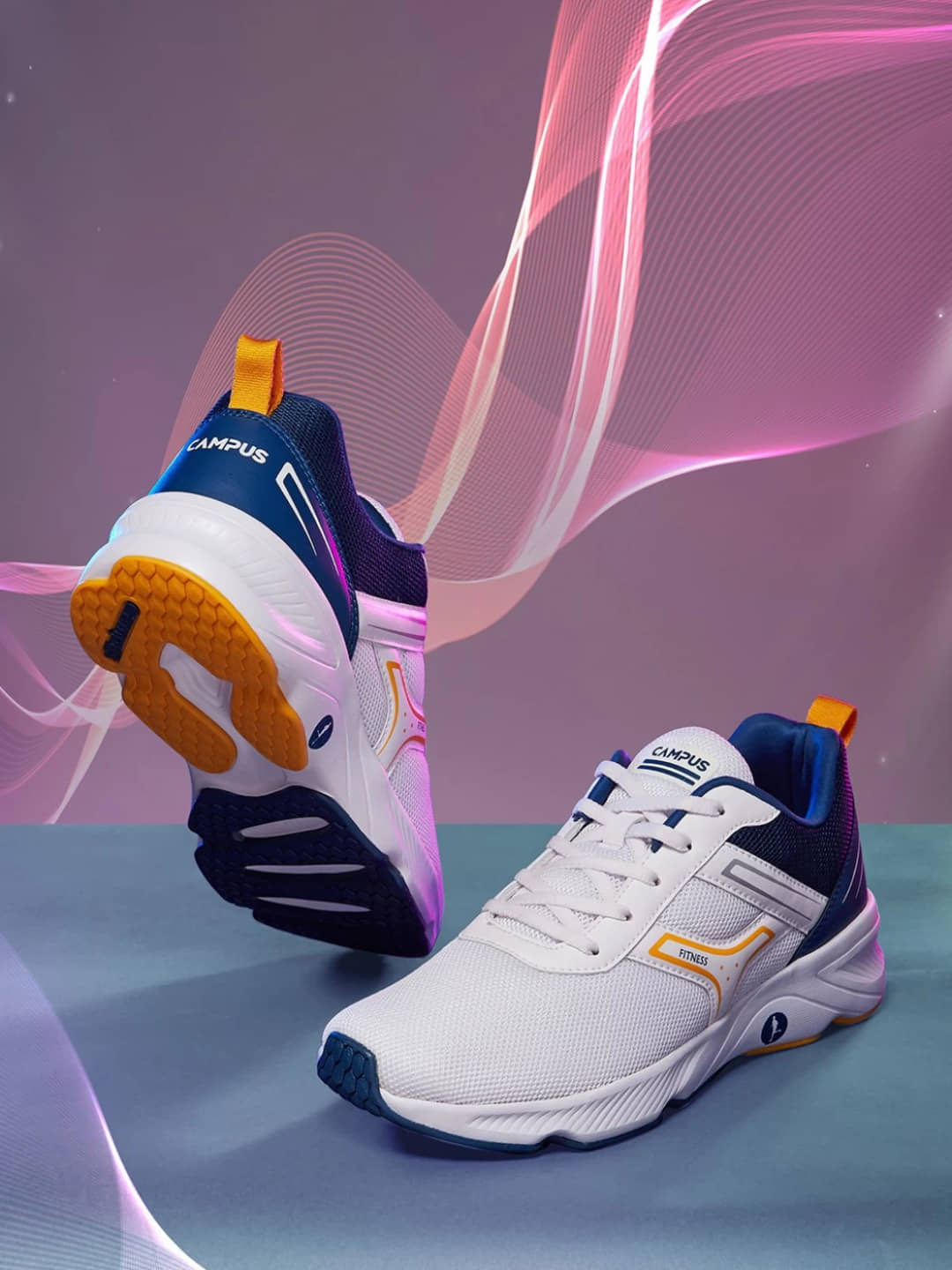 Campus - HURRICANE Navy Men's Sports Running Shoes - Sports Shoes | Buy online on ZillyBuy