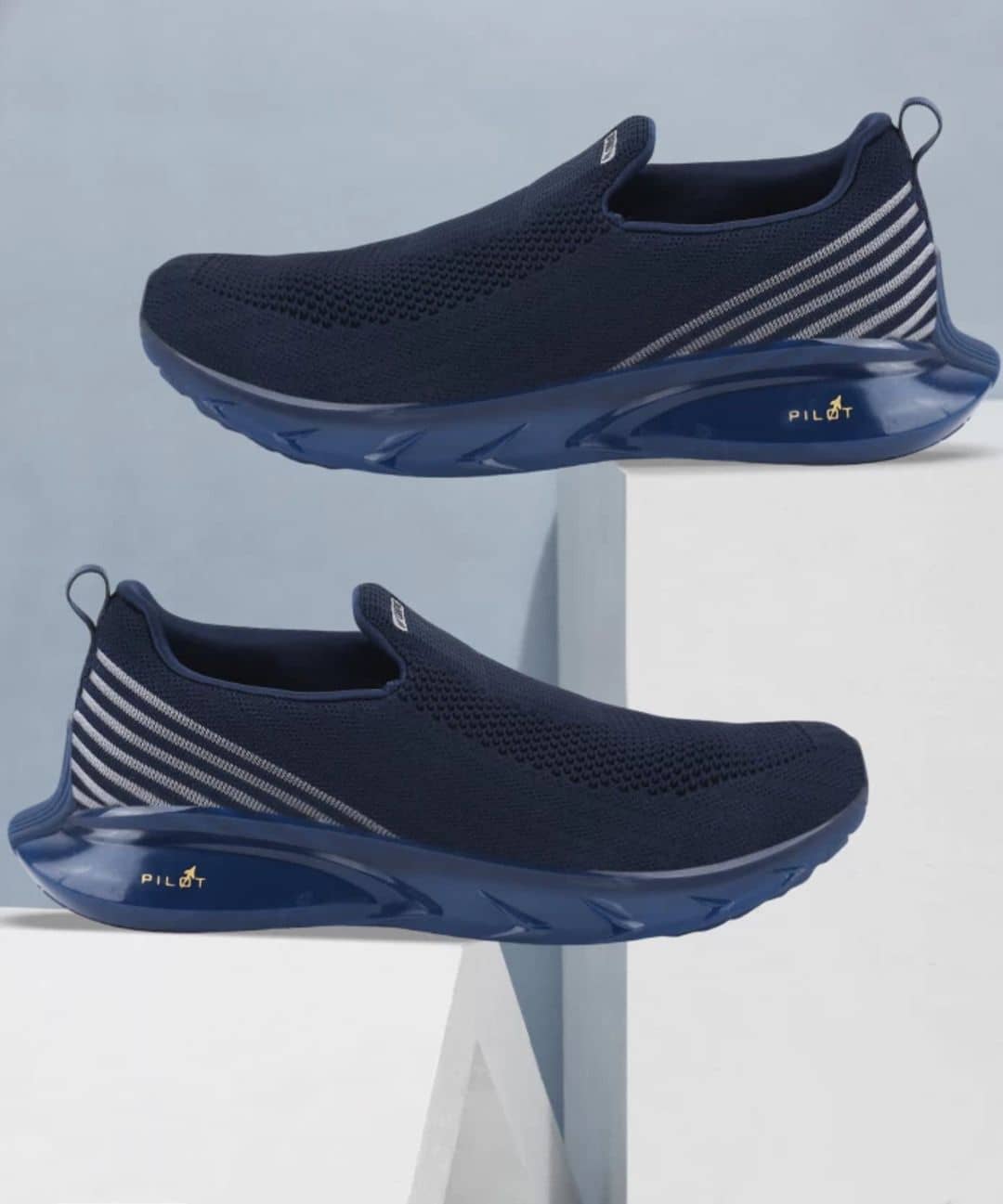 Campus - PILOT PRO Navy Men's Sports Running Shoes - Sports Shoes | Buy online on ZillyBuy