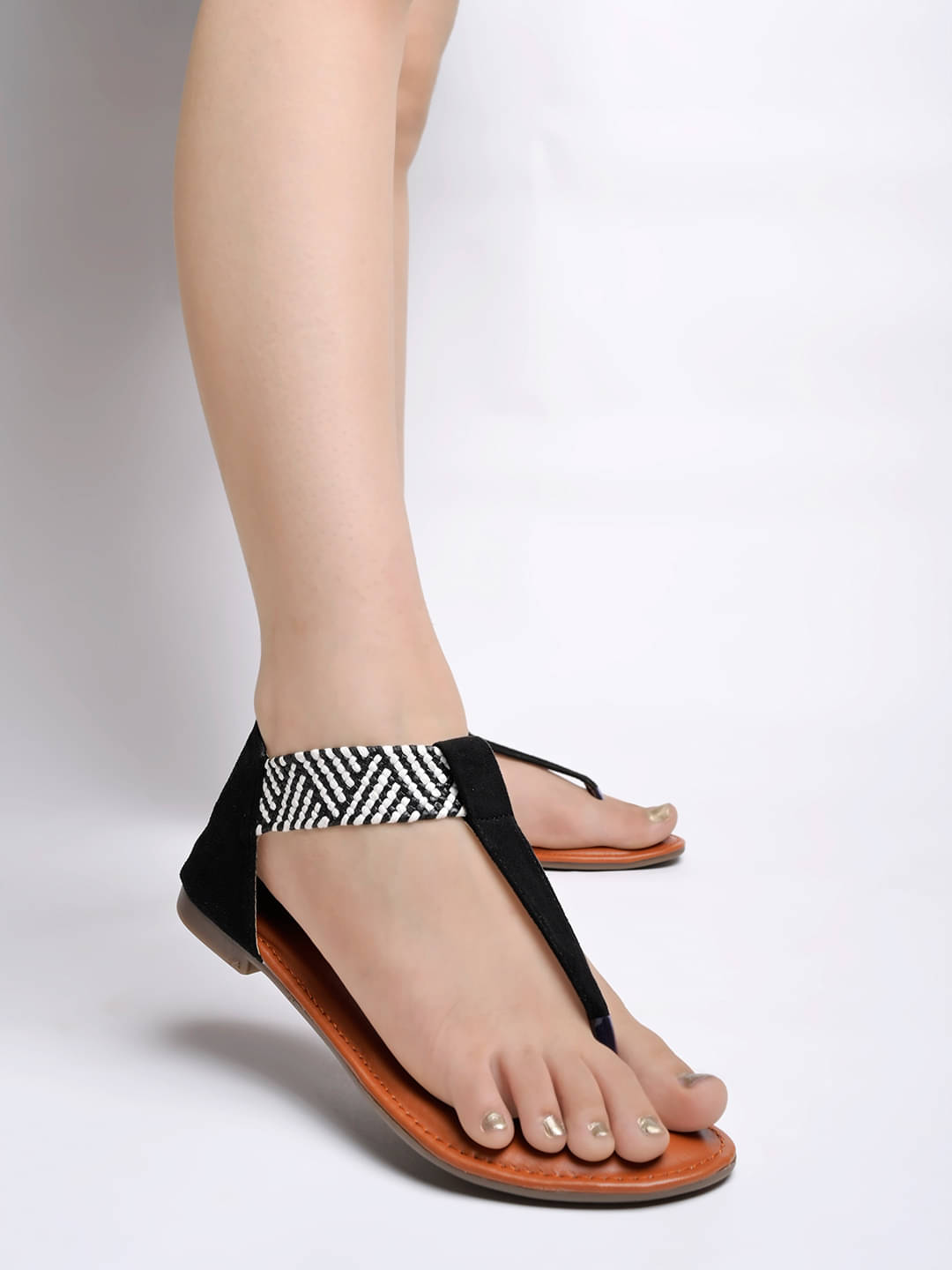     			Shoetopia Black Women's Flats