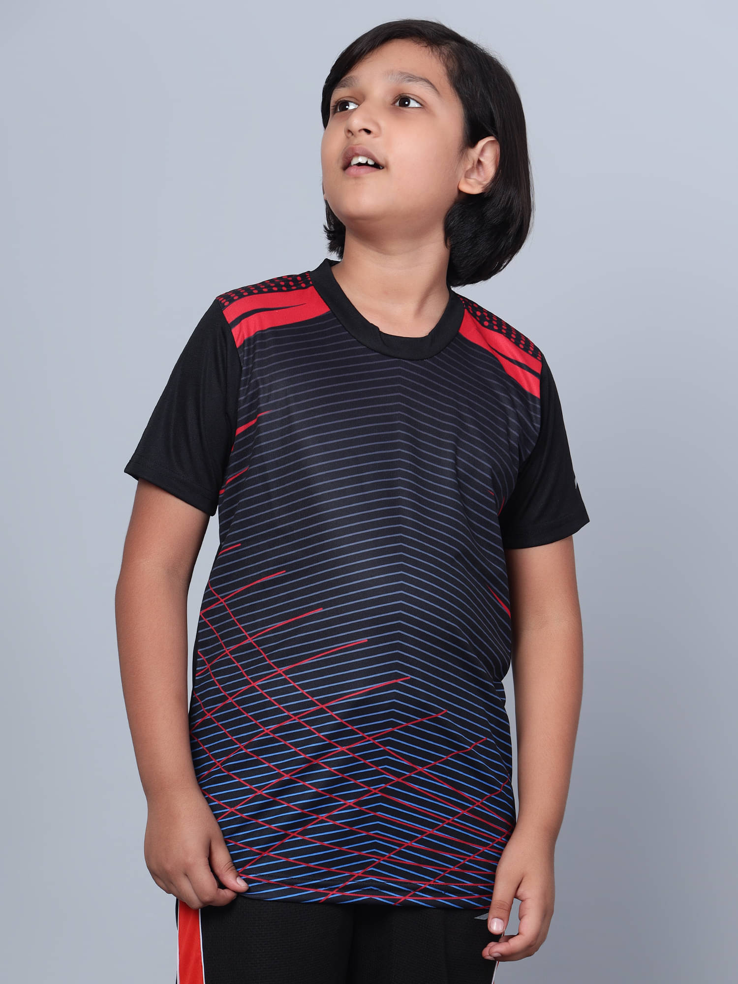     			Vector X Pack of 2 Boys Polyester T-Shirt ( Black )