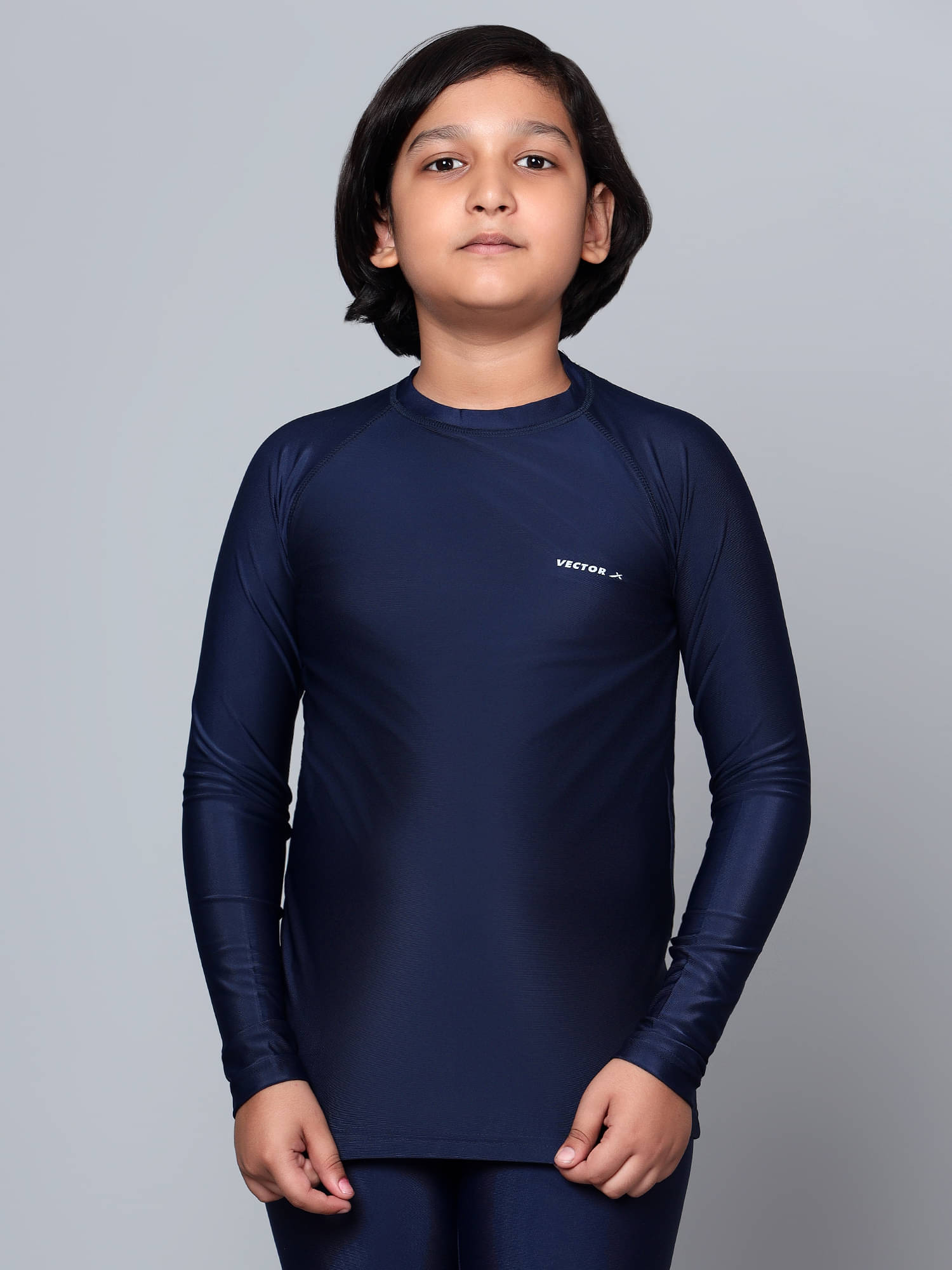     			Vector X Polyester Compression Full Sleeve T-Shirt for Kids