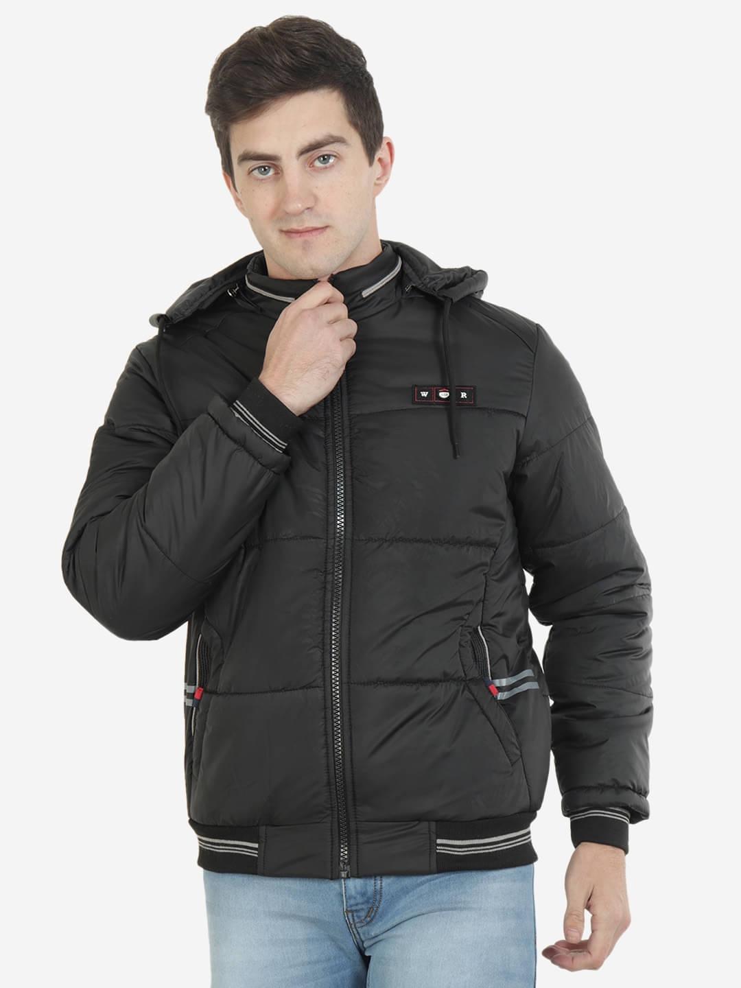     			xohy Nylon Men's Casual Jacket - Black ( Pack of 1 )