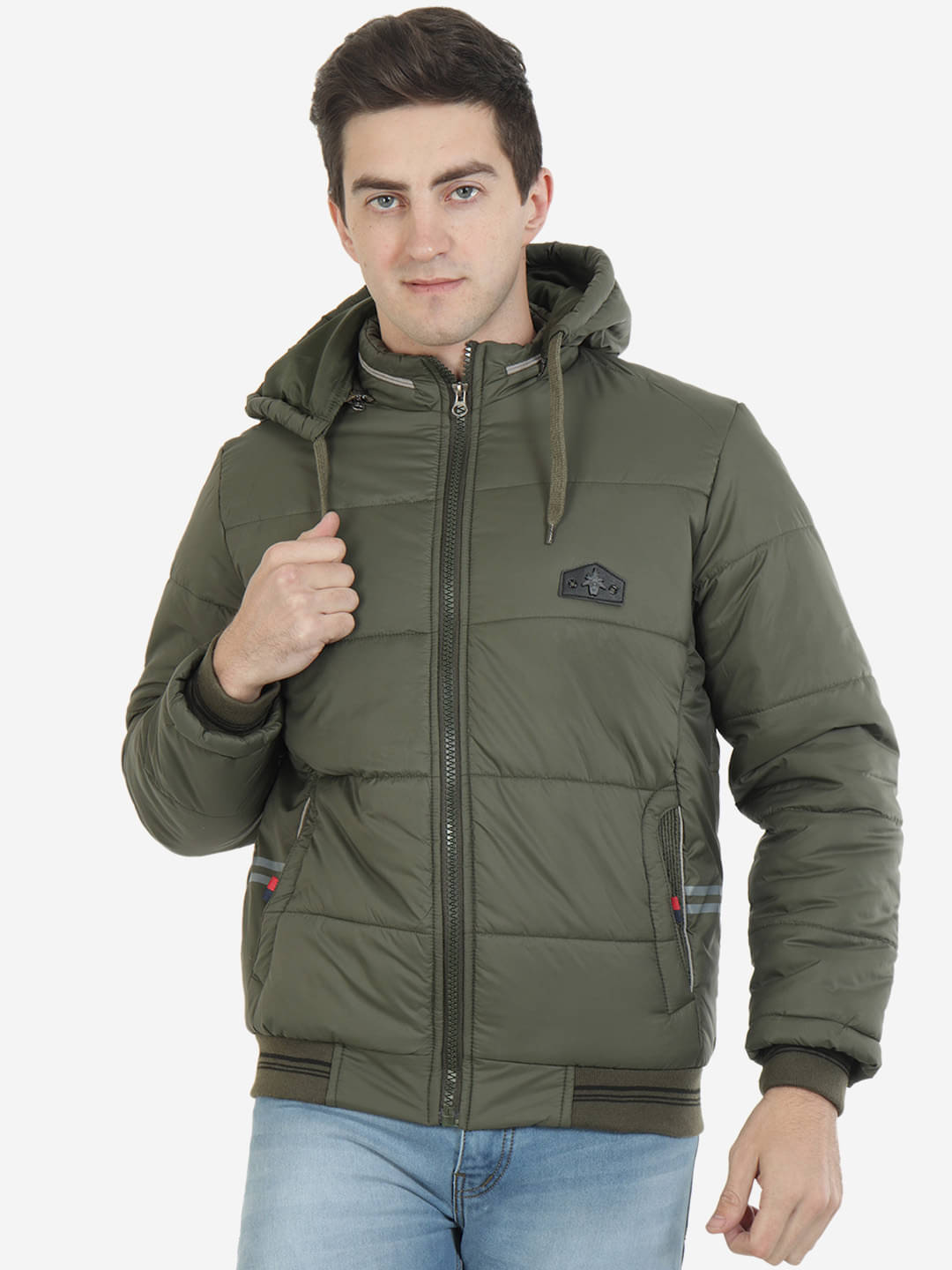     			xohy Nylon Men's Casual Jacket - Green ( Pack of 1 )