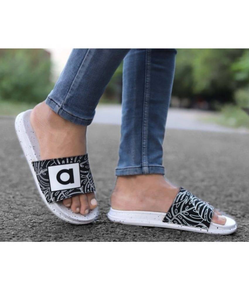     			Aadi Off White Men's Slide Flip Flop