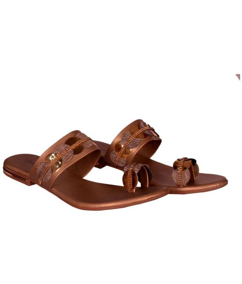     			Footprints - Brown Women's Flats