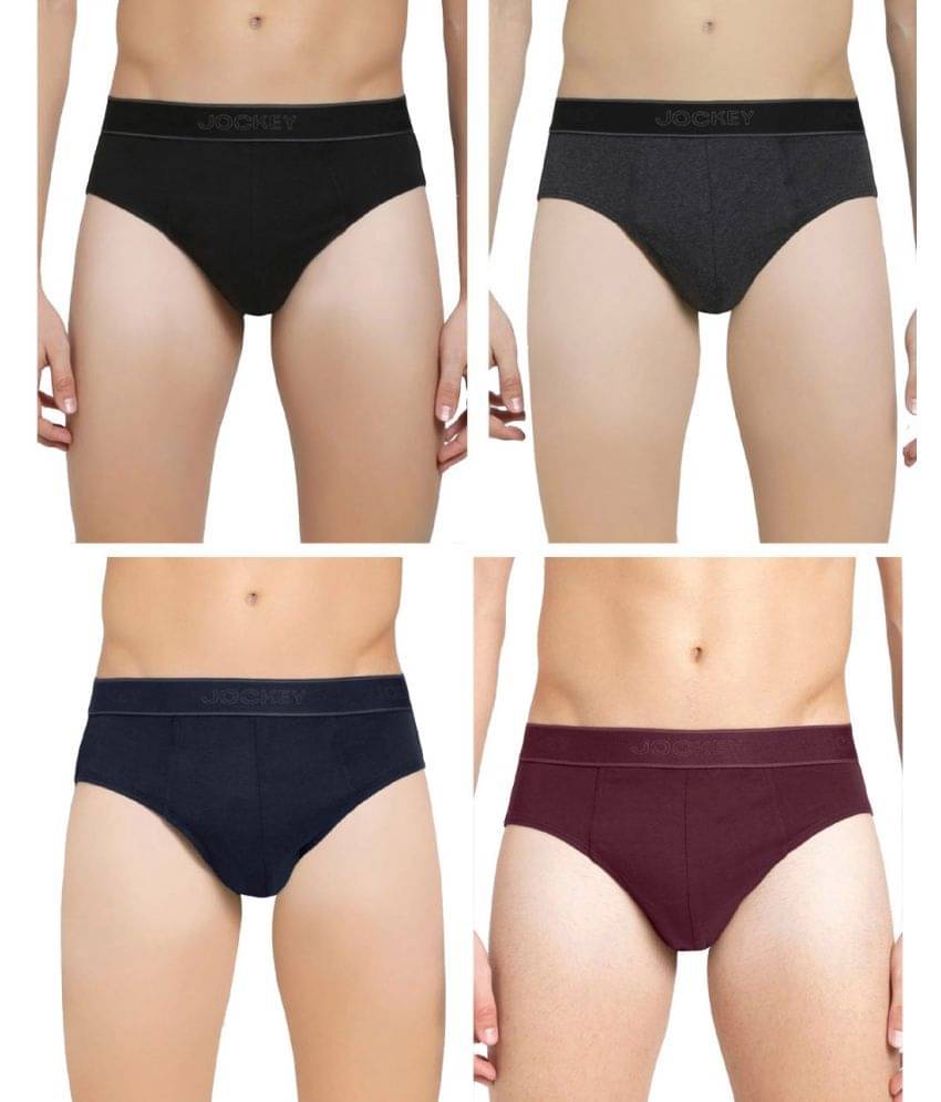     			Jockey - Multicolor Cotton Men's Trunks ( Pack of 4 )