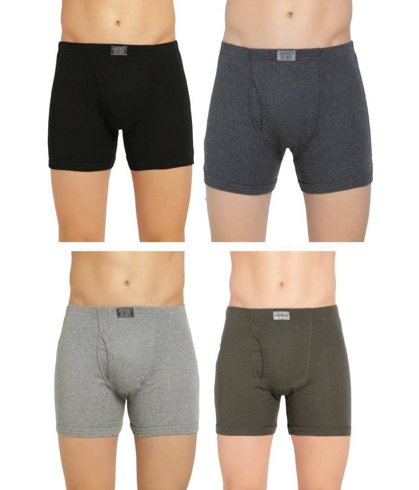     			Jockey - Multicolor Cotton Men's Trunks ( Pack of 4 )