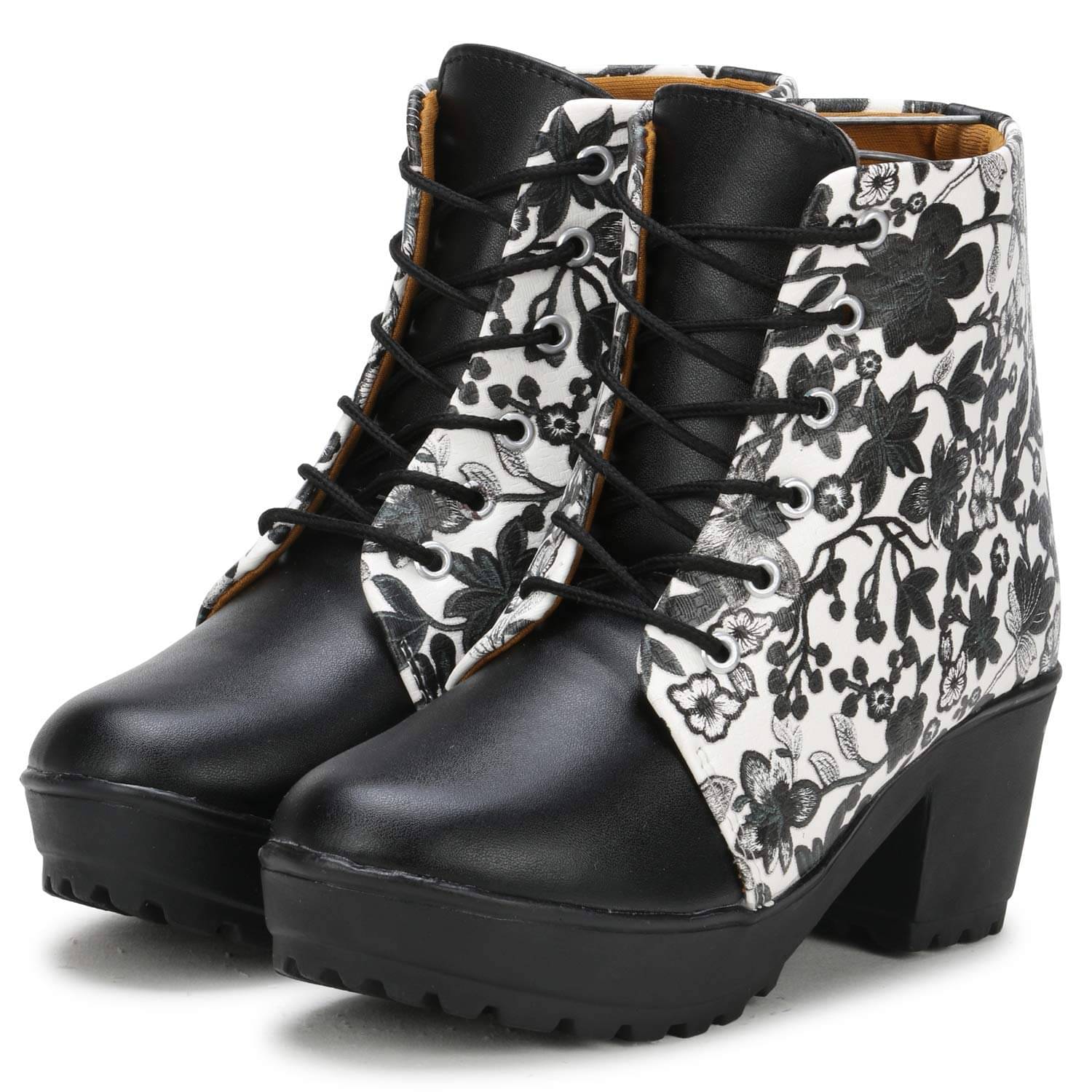     			Saheb - Black Women's Ankle Length Boots
