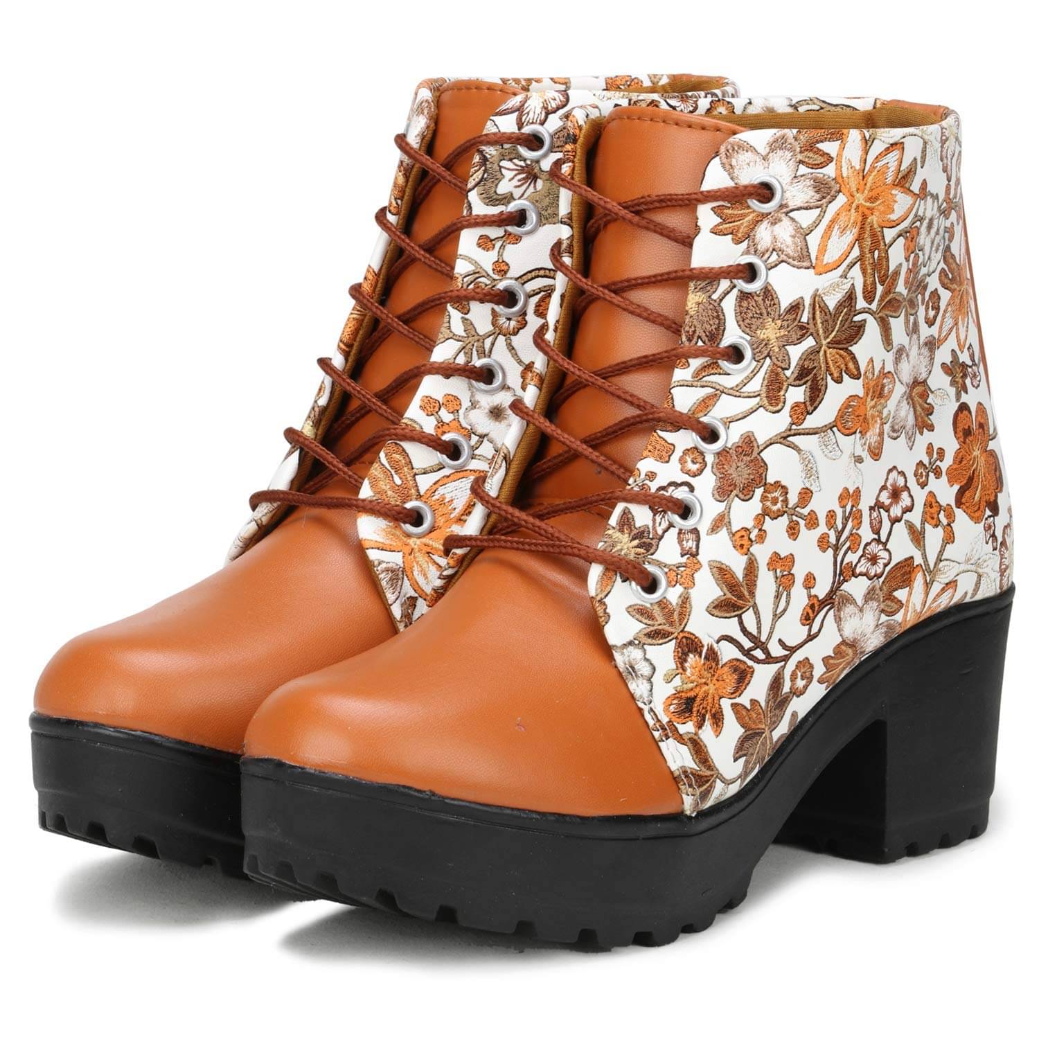     			Saheb - Brown Women's Ankle Length Boots