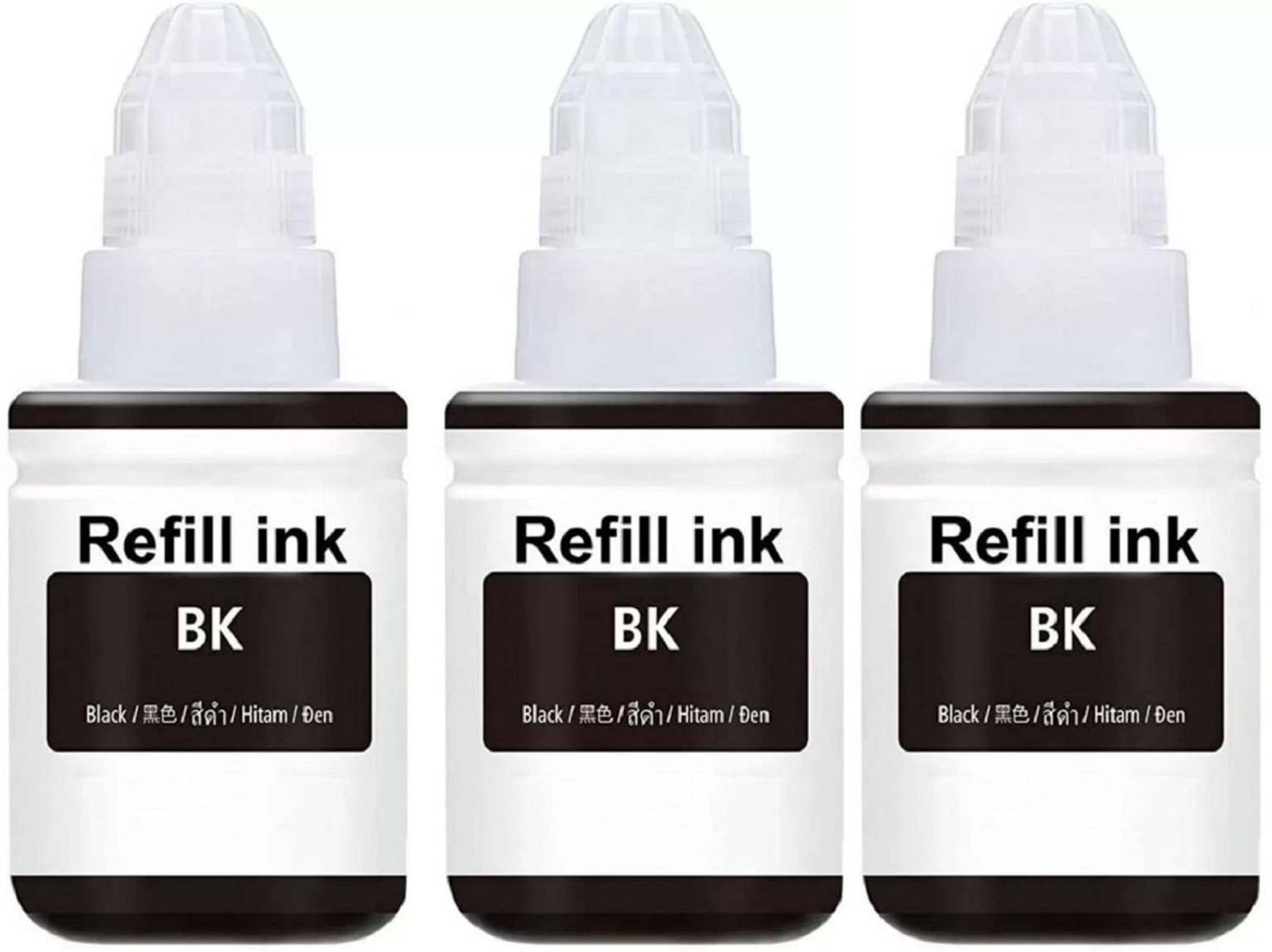     			TEQUO Gi-790 G2010 Black Pack of 3 Cartridge for 790 INK G1000 , G1010 , G1100 , G2000 , G2002 , G2010 , G2012 , G2100 , G3000 , G3010