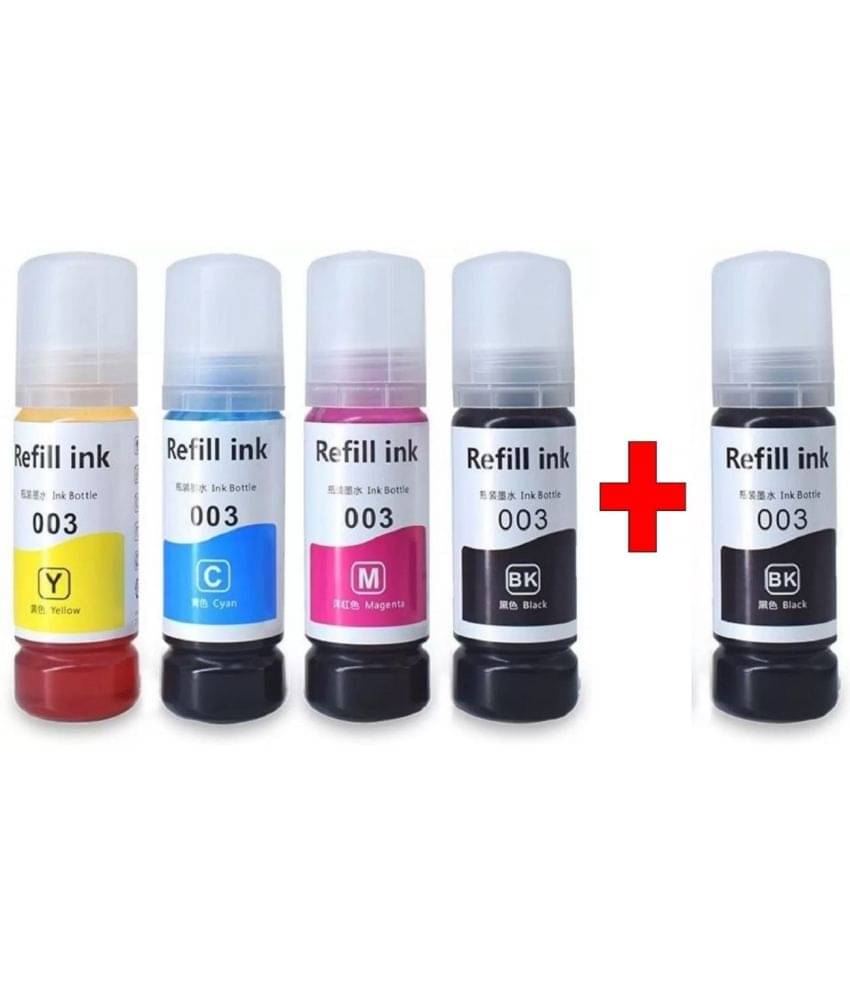     			TEQUO L3101 For 003 Multicolor Color and Black Cartridge for :Ink Printers Models: L3110, L3100, L3101, L3115, L3116, L3150, L3151, L3152, L3156