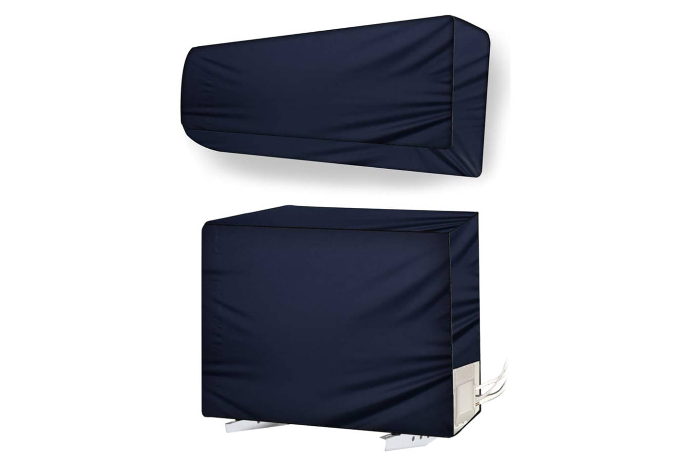    			Single PVC Navy AC Cover for 1.5 Ton Split AC