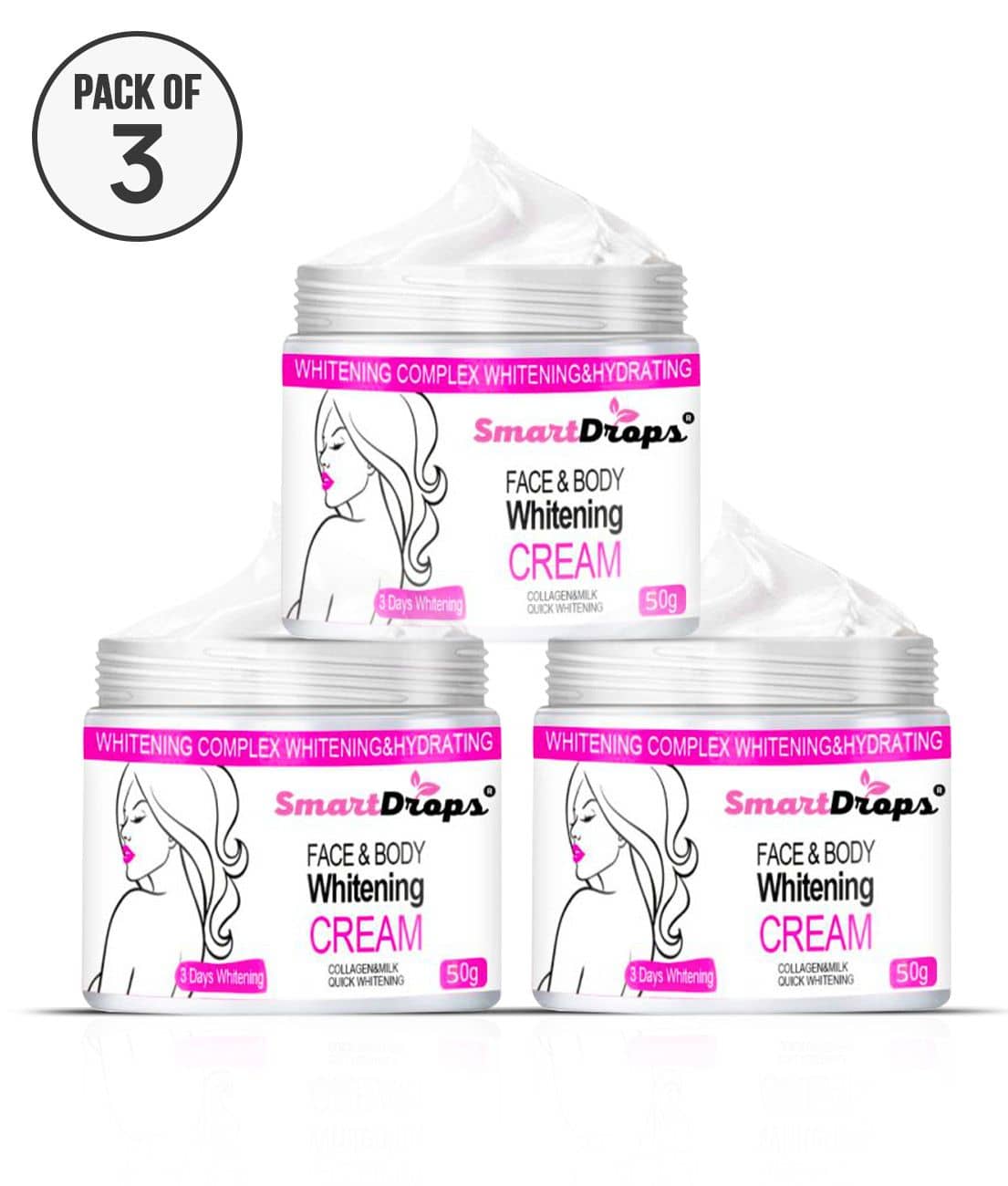 Whitening Cream For Private Parts 7 Days To Remove Melanin Underarm Whitening Cream To Remove Melani For Men & Women (50gm) Pack of 4