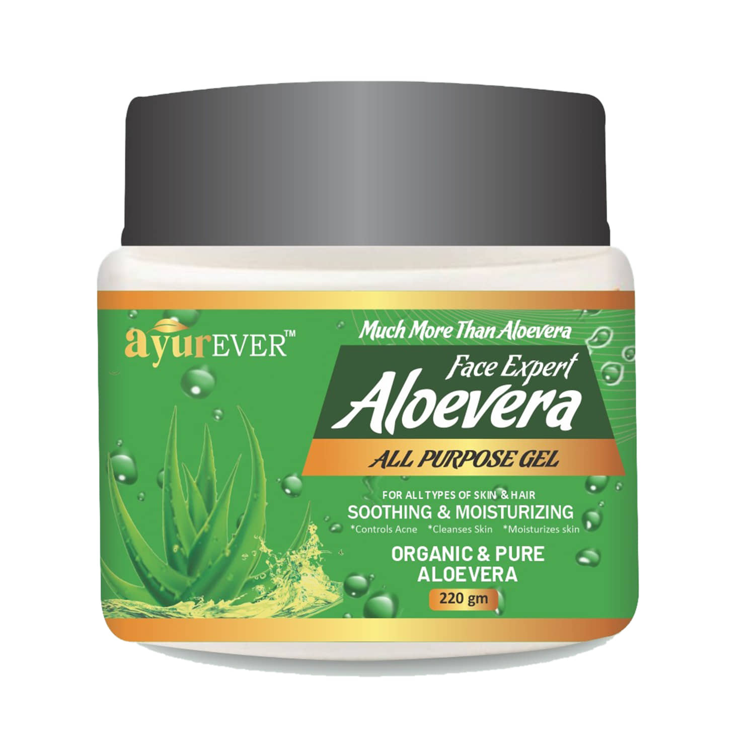AYUREVER - Moisturizer for All Skin Type 220 gm ( Pack of 1 )