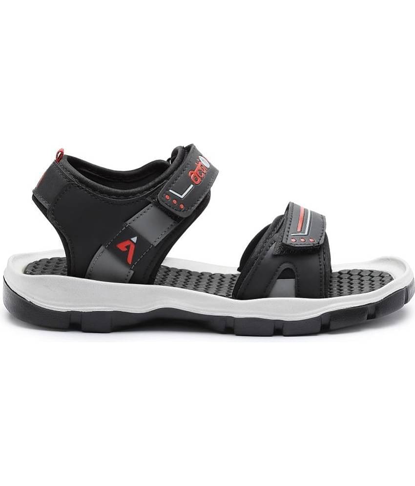 Action - Black Men's Floater Sandals