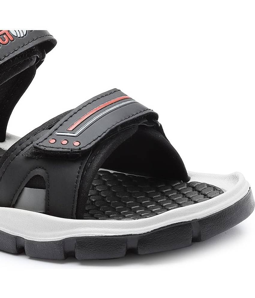 Action - Black Men's Floater Sandals