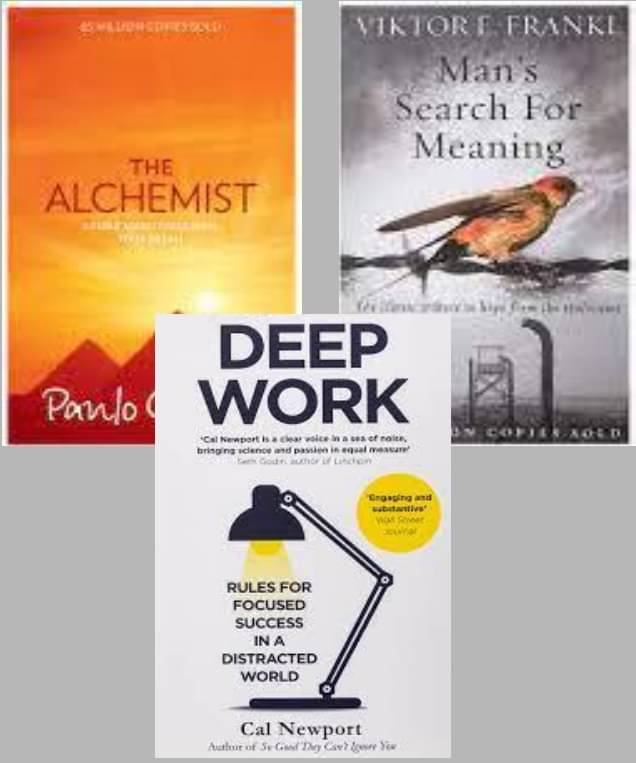     			Alchemist | Man's Search For Meaning + Deep Work
